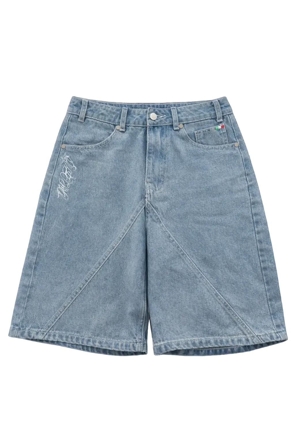 Italiano Jorts Stone Blue