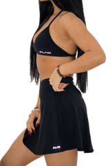 Rally Skort - Charcoal Black
