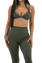 Reform Bra - Olive Green