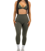 Reform Leggings - Olive Green