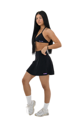 Rally Skort - Charcoal Black
